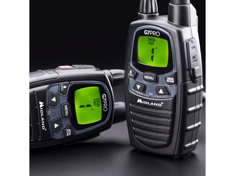 Midland G7 Pro Twin Handfunkgerät, 2er Set Funkgeräte-Set