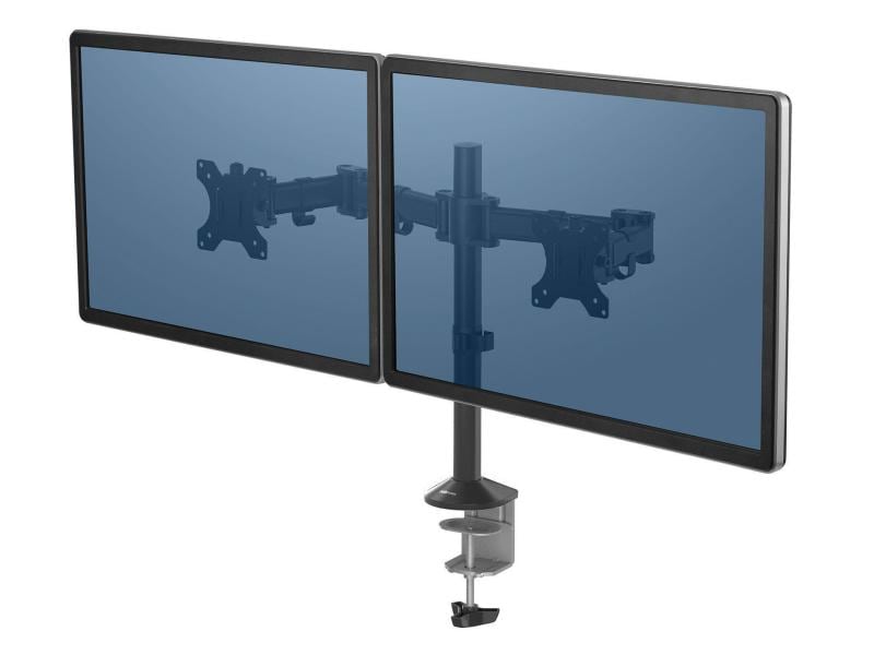 Fellowes Tischhalterung Reflex für 2 Monitore Doppel-Monitorarm