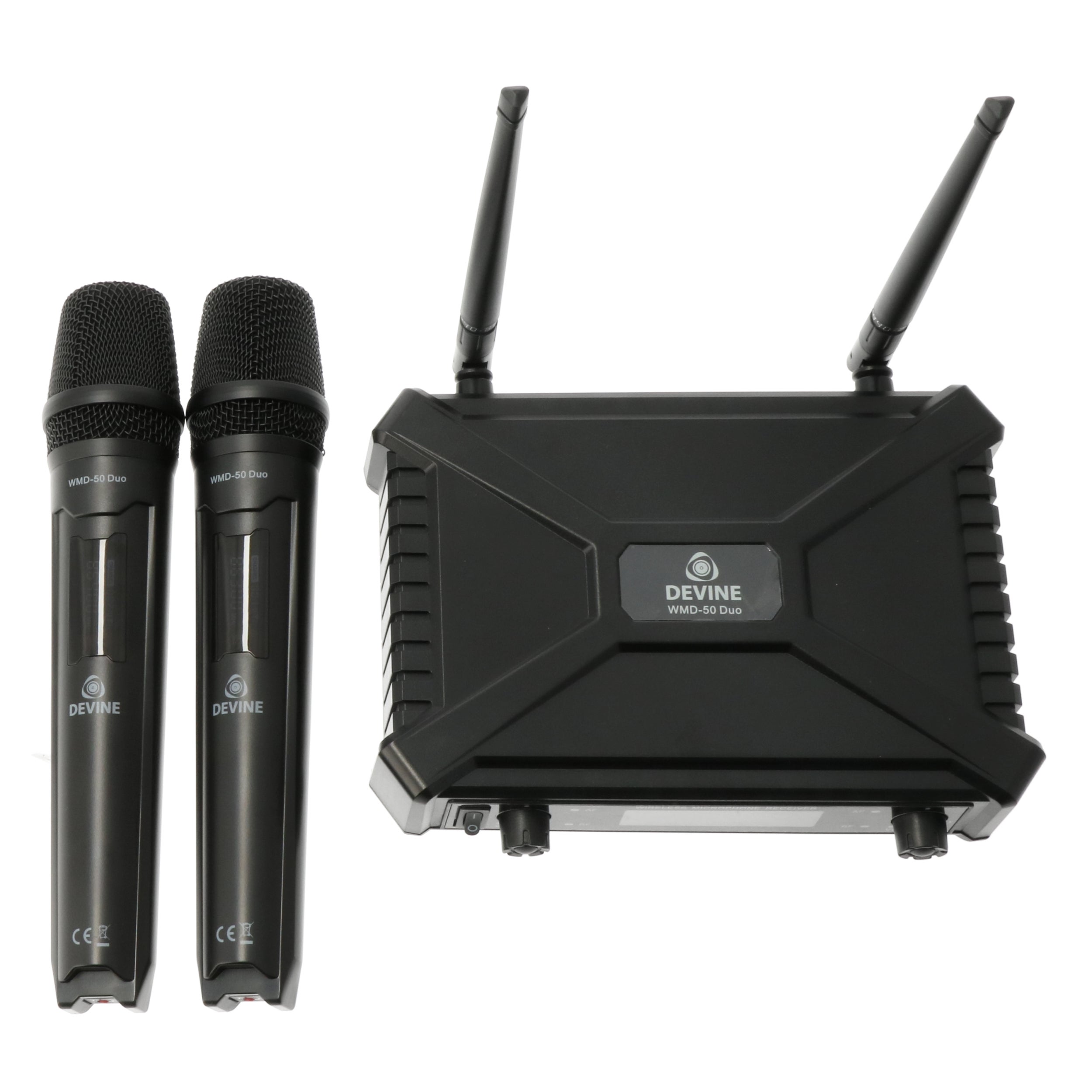 Devine WMD-50 Duo draadloos handheld systeem (863 + 864 MHz)