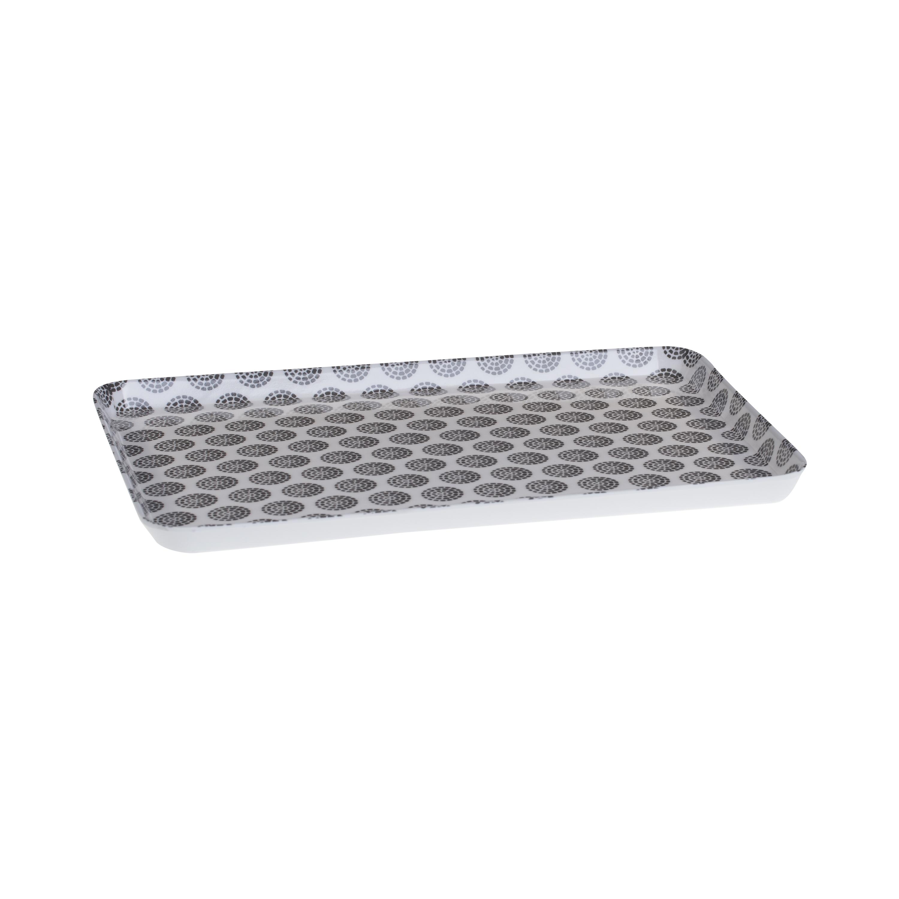 PLATEAU MELAMINE BOHEMIA 30X22CM