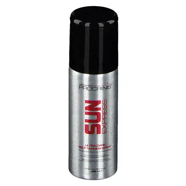 Spray autobronzeador instantâneo Procrinis SunExpress 25ml