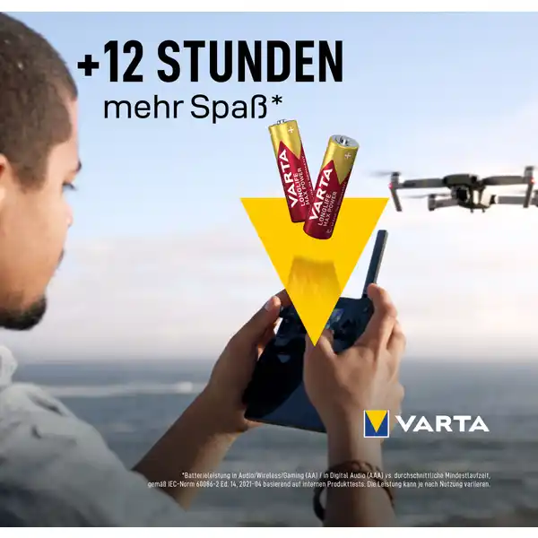 Longlife Max Power AA Batterien