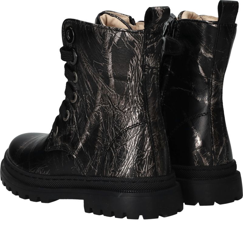 Shoesme New Tank Veterschoenen Zwart Meisjes