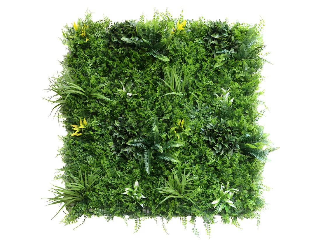 Mur végétal synthétique vert - pack de 1m² - NEWRY