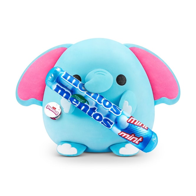 Snackles - Plüschfigur Elefant mit Mentos - ca. 35 cm