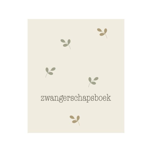 JEP! Kids Zwangerschapsboek - Smoke Groen - 30 x 21 cm