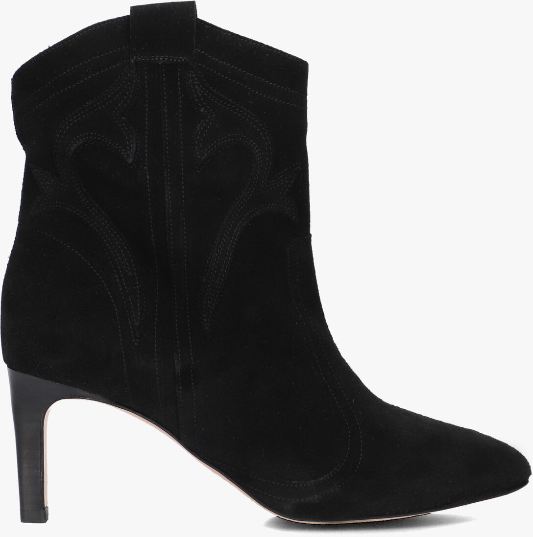 zwarte lina locchi enkellaarsjes l1299