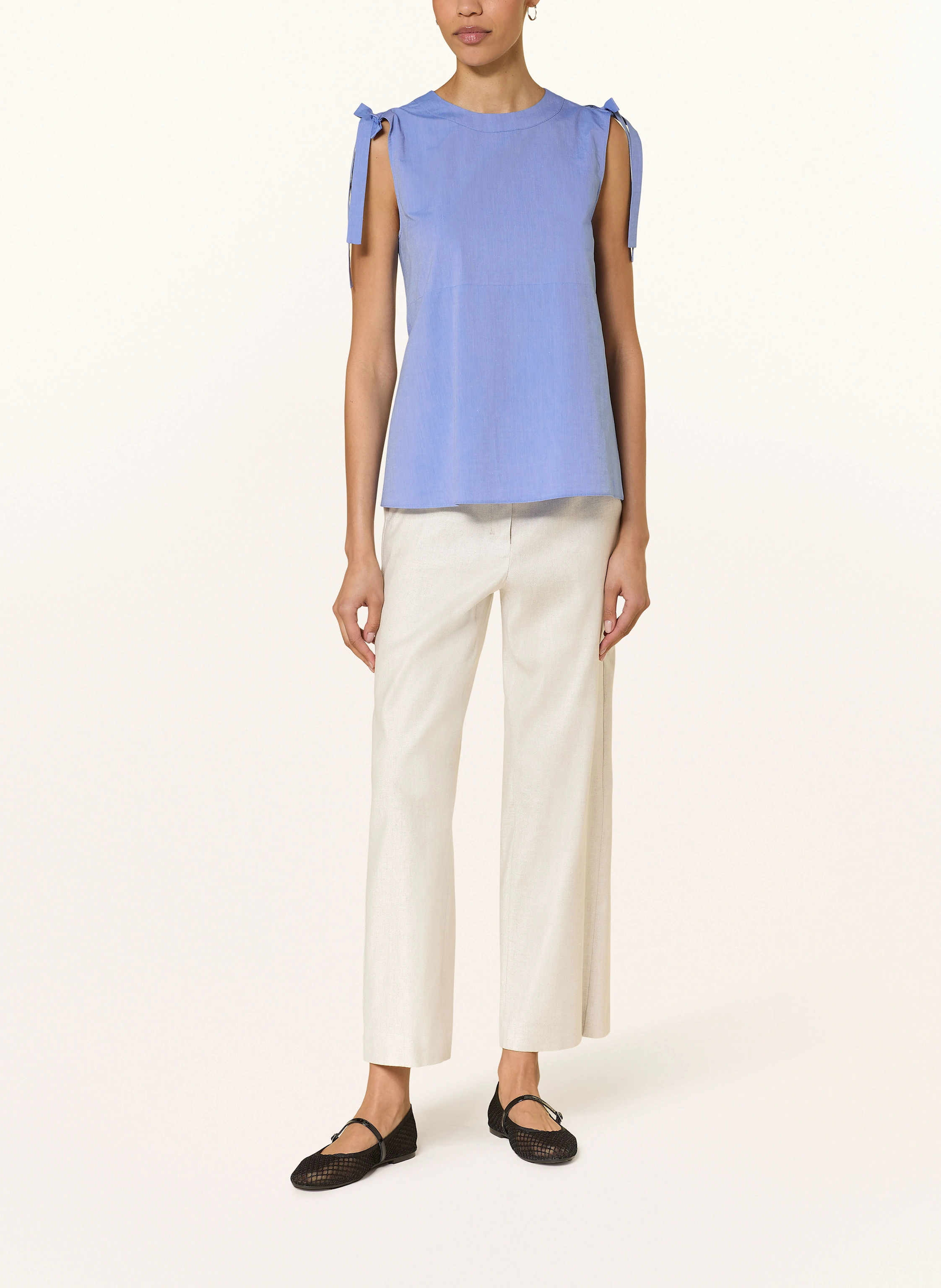 S Max Mara Marlenehose AMERICA mit Leinen