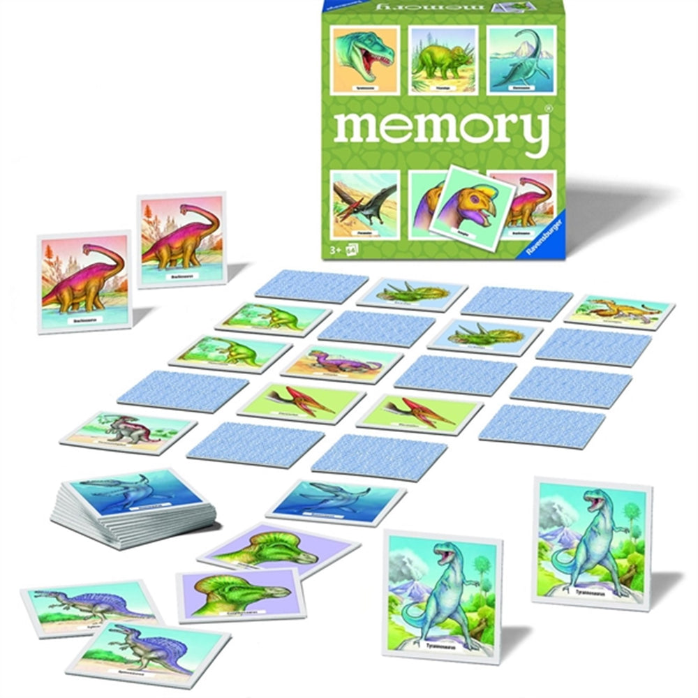 Dinosaur Memory Vendespil - Ravensburger