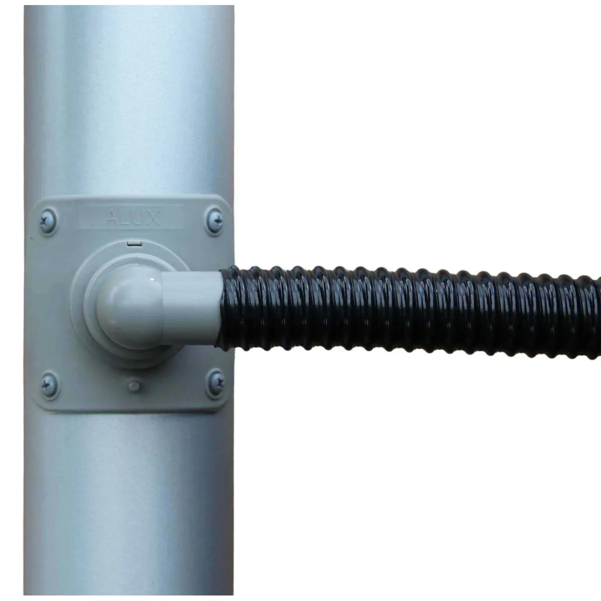 Optimo Collecteur d'eau gris 100 mm - Circulaire