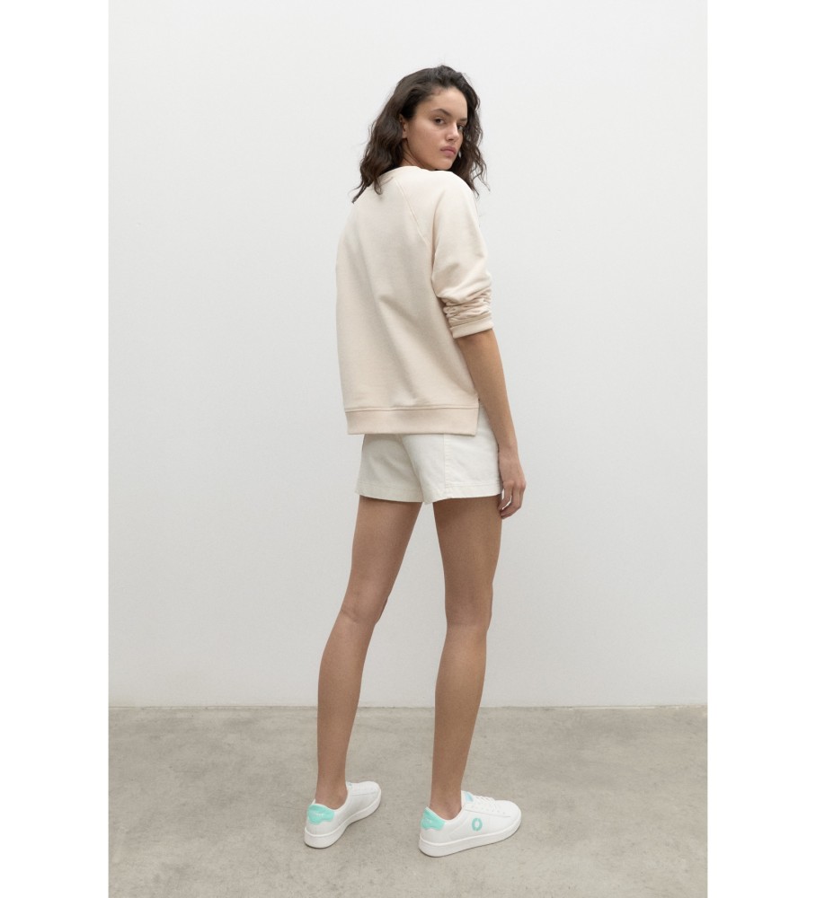 Moletom ECOALF Hamburgoalf, branco-creme