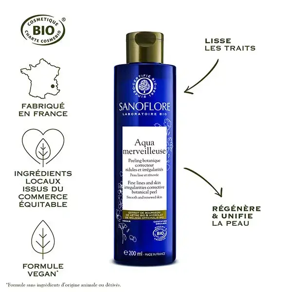 Sanoflore Aqua Merveilleuse 200ml