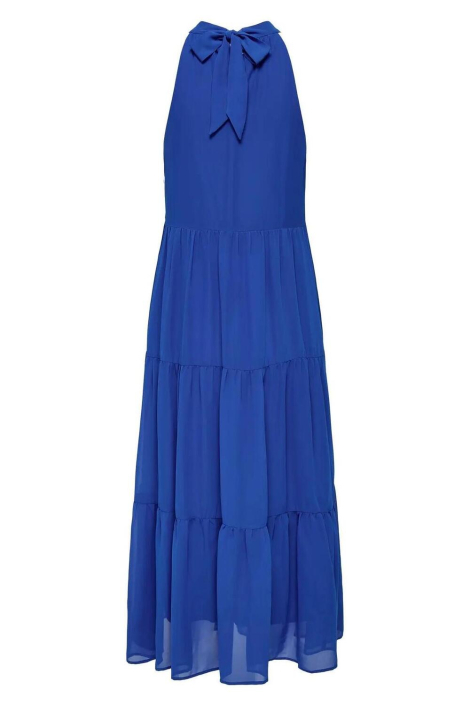 Only blauwe dames jurk