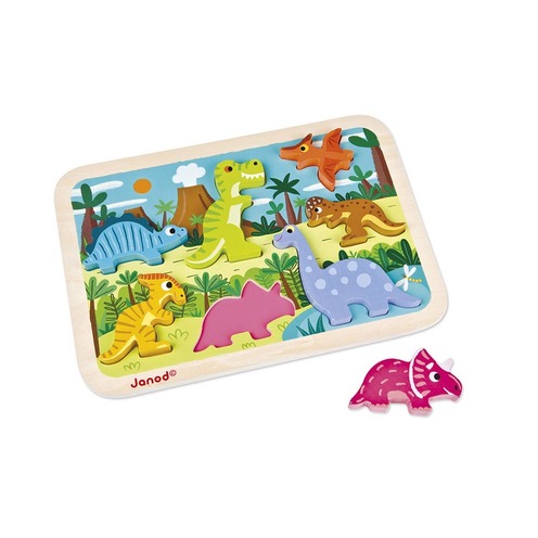 Chunky Puzzle Dinosaures - JANOD