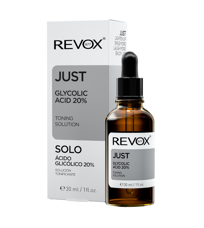 Revox - *Just* - Tônico de ácido glicólico 20%