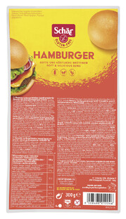 Schar Hamburgerbroodjes Glutenvrij 300GR