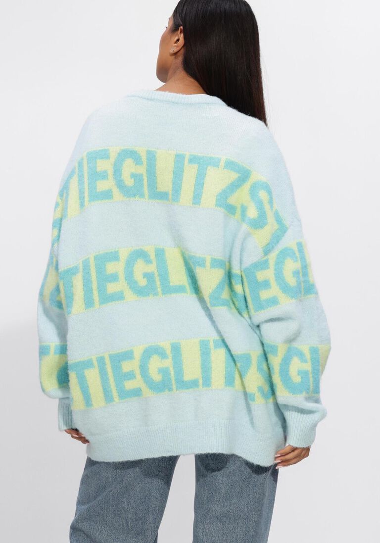 blauwe stieglitz truien/vesten keisha knitted sweater
