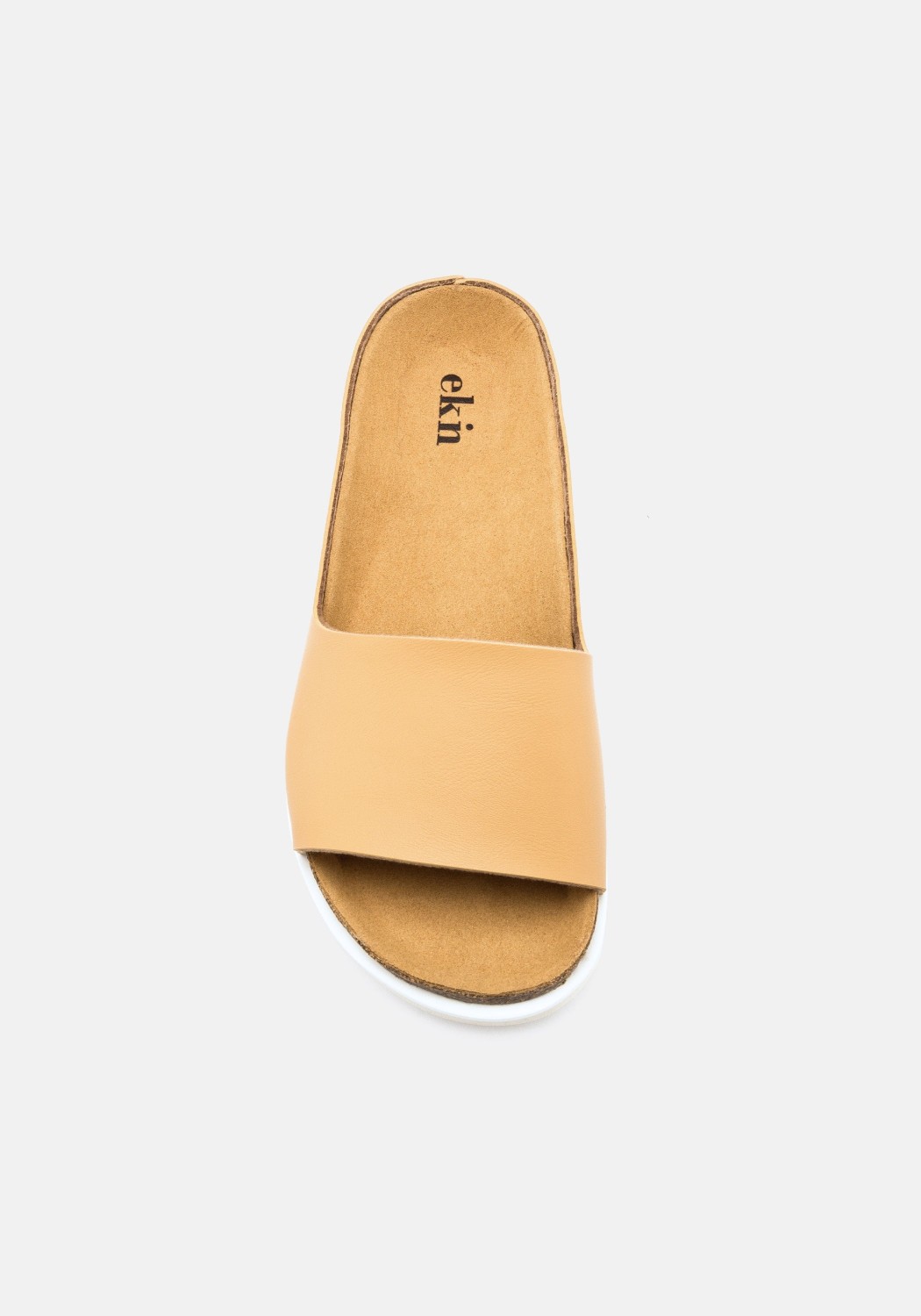 ekn footwear Sandale Palm Sandal Cognac Vegan