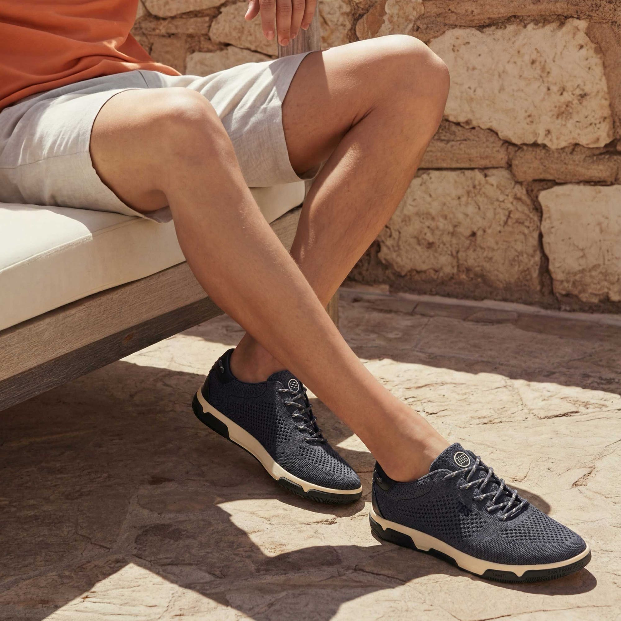 Baskets basses Homme bleu