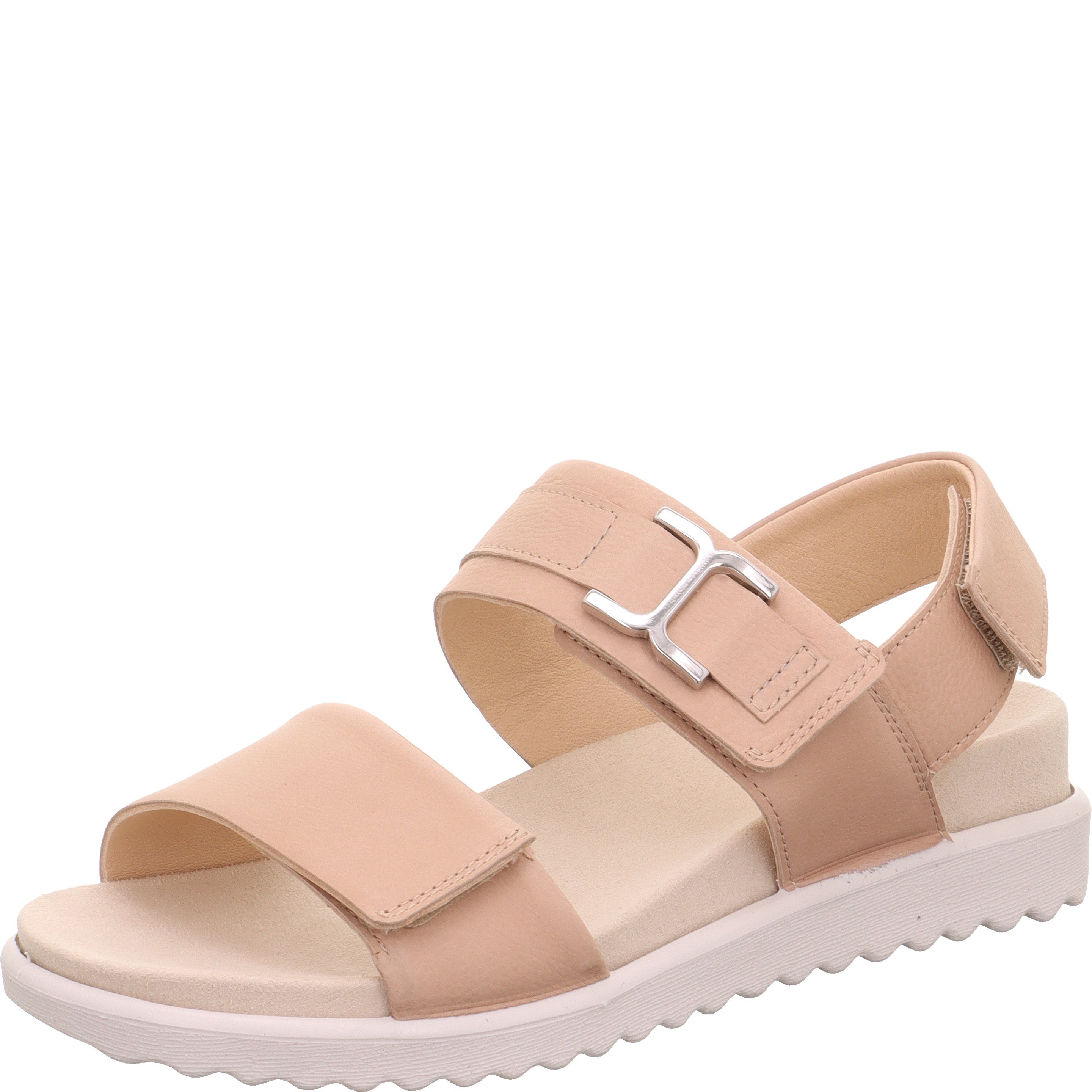 legero MOVE Damen  Sandale mit Klettverschluss - Farbe: Blush Tan - Größe: 38