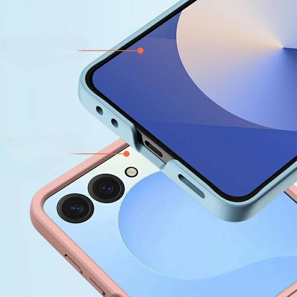 Samsung Galaxy Z Flip7 Soft Touch Hardcase Schutzhülle - dunkelgrün