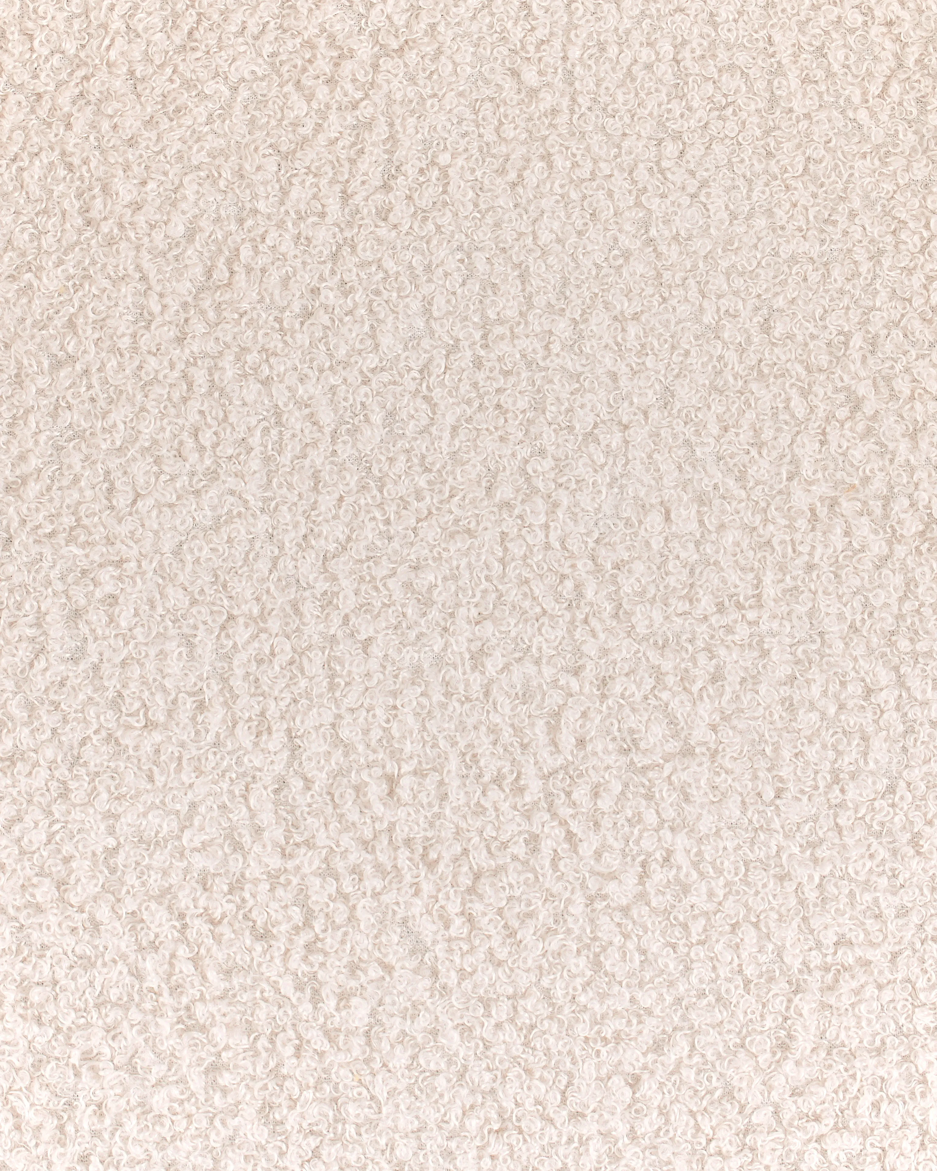 Kinderfauteuil LINDE Bouclé Lichtbeige