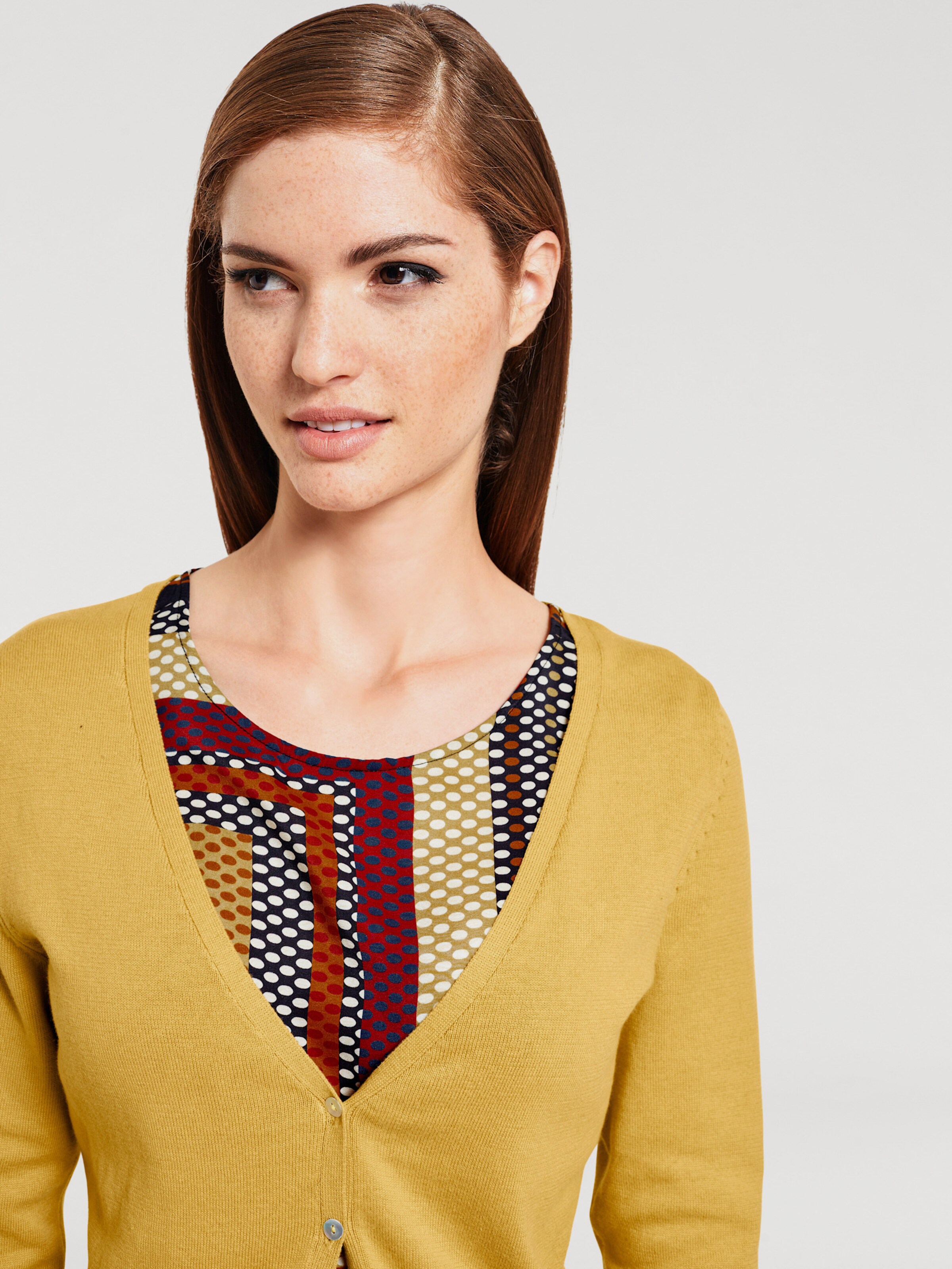 Feinstrickjacke