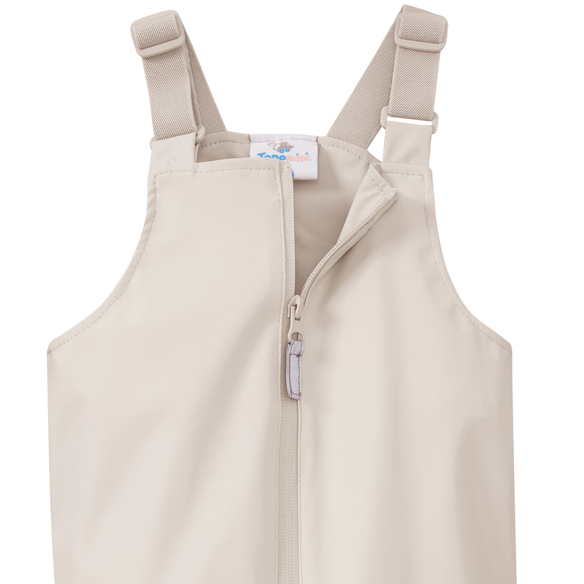 Topomini Baby Regenhose mit Beschichtung creme