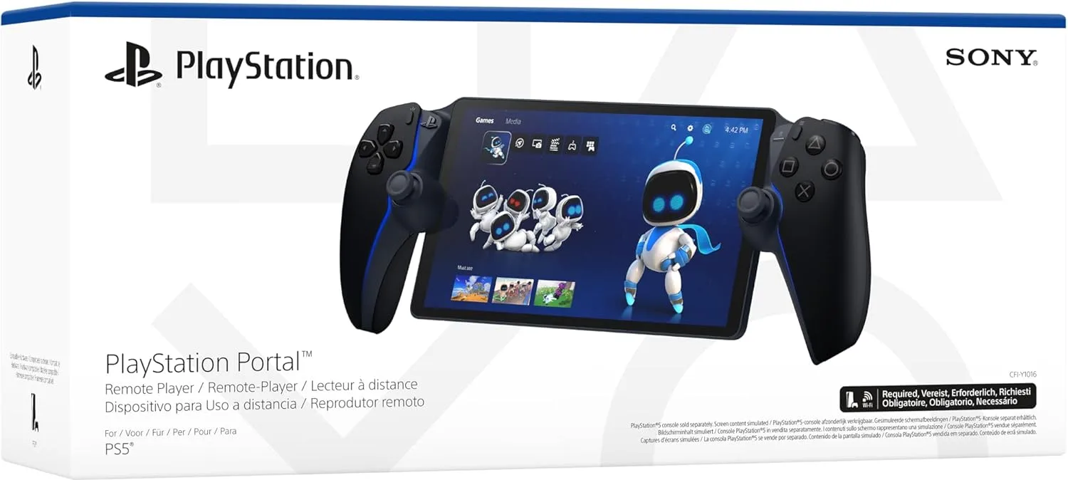 Sony PS Portal Midnight Black Consoles de jeux