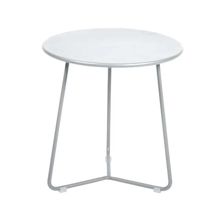 Fermob - Cocotte Beistelltisch / Hocker, Ø 34 cm x H 36 cm, baumwollweiss