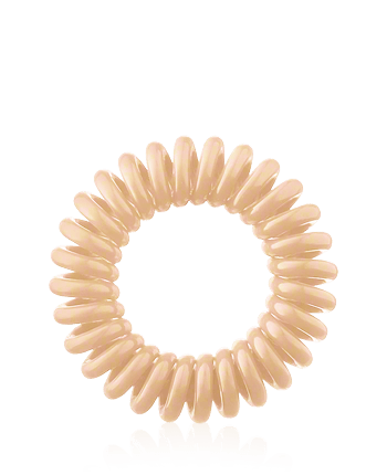 Invisibobble Power Haargummi-Ring mit gestärkter Spiralform To Be Or Nude To Be 3-Stück