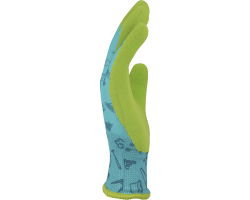 Kinderhandschoen Floralie maat 6 groen blauw