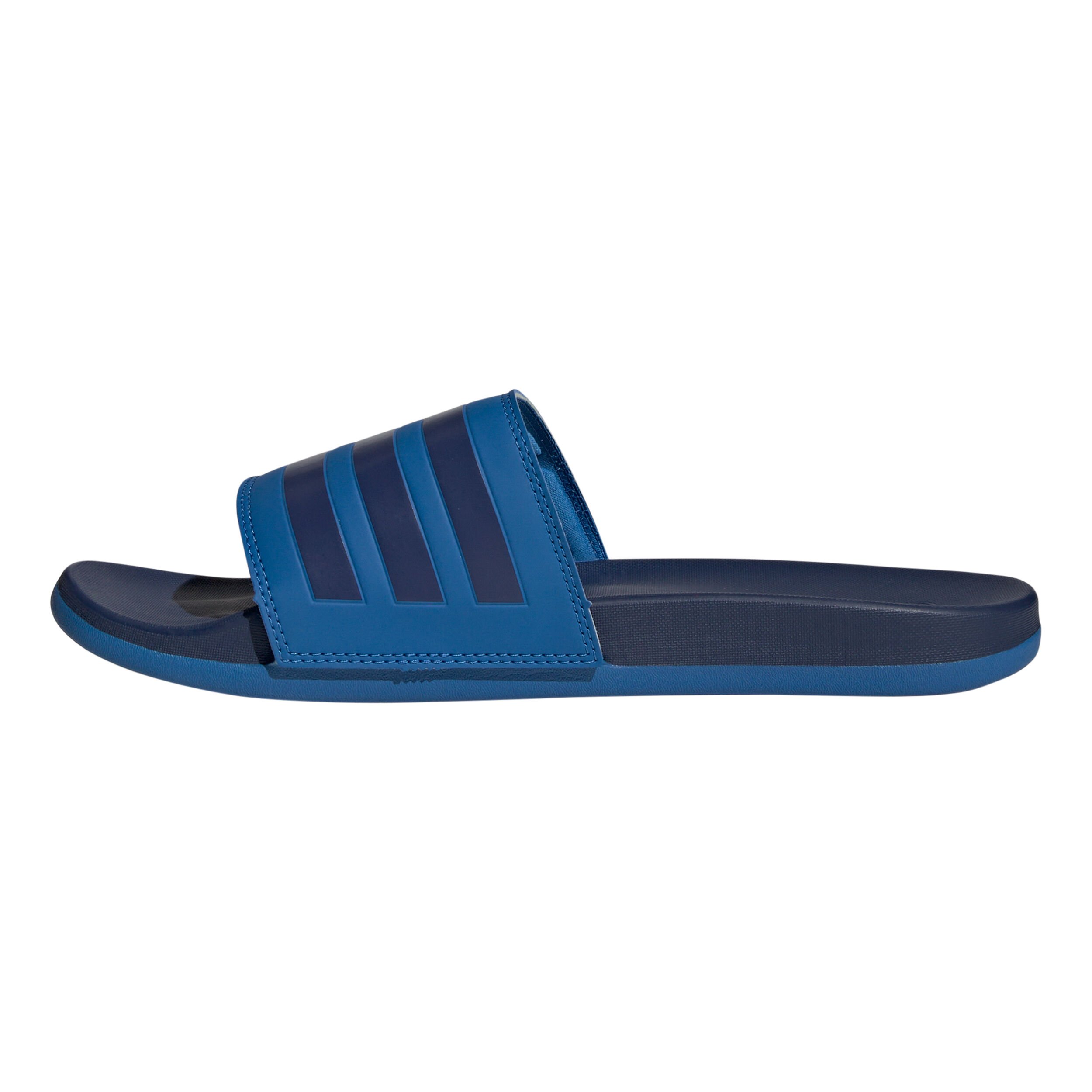 adidas Adilette Comfort Tongs - Bleu Foncé , Noir