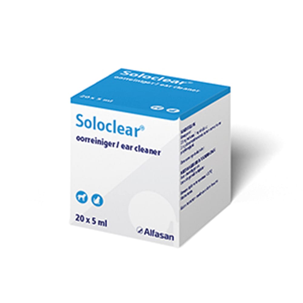 Soloclear Oorreiniger Hond Kat 20 x 5 ml | 12981
