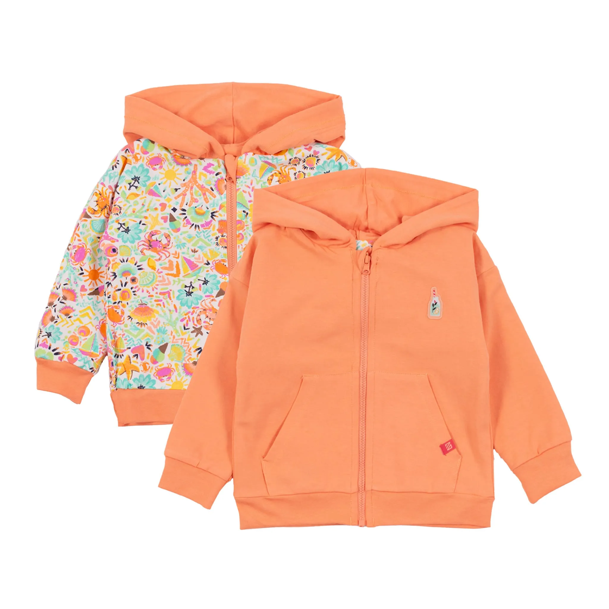 Nanö Kangourou Zip Réversible Pomme 6-24mois