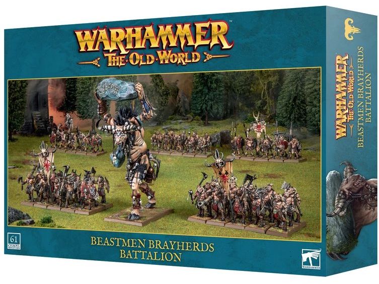 Games Workshop Figurenset Warhammer Old World Beastmen Bray Warhammer: The Old World, Bataillon der Tiermenschen-Grossherden – Bausatz