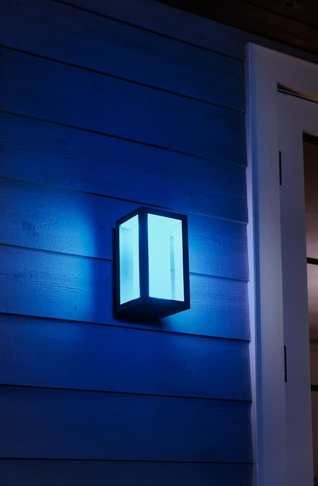 Philips Hue Impress WACA væglanterne (sort)