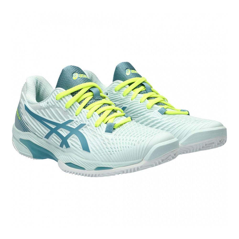 Asics SOLUTION SPEED FF 2 CLAY - Chaussures de tennis Femme soothing sea/gris blue