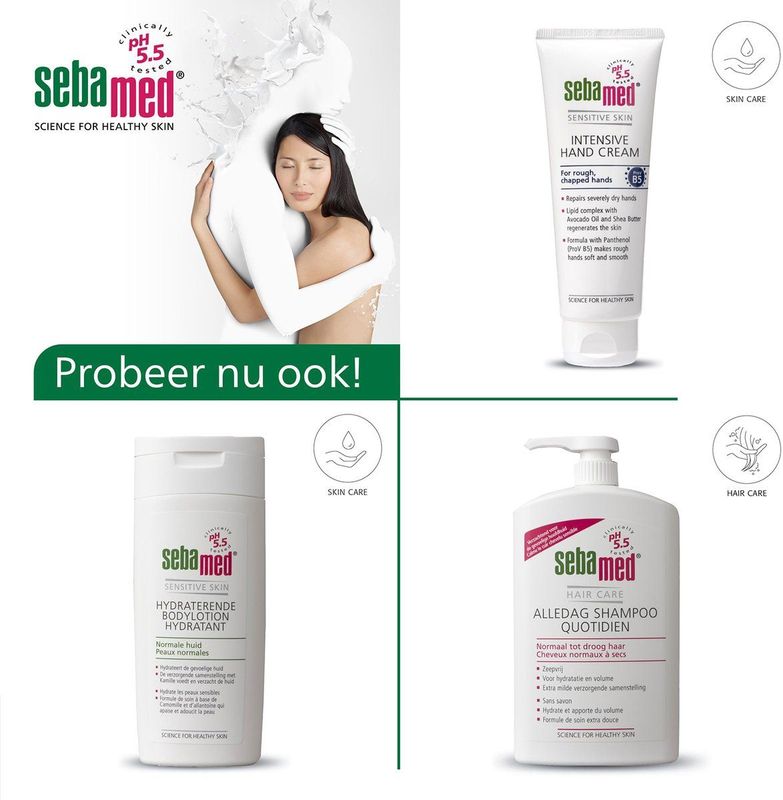 Sebamed - Alledag Shampoo - 200ml - Huidneutraal - Glycosiden