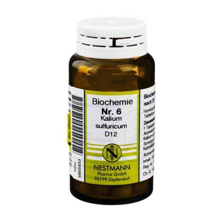 Biochemie 6 Kalium sulfuricum D 12 Tabletten, 100 St