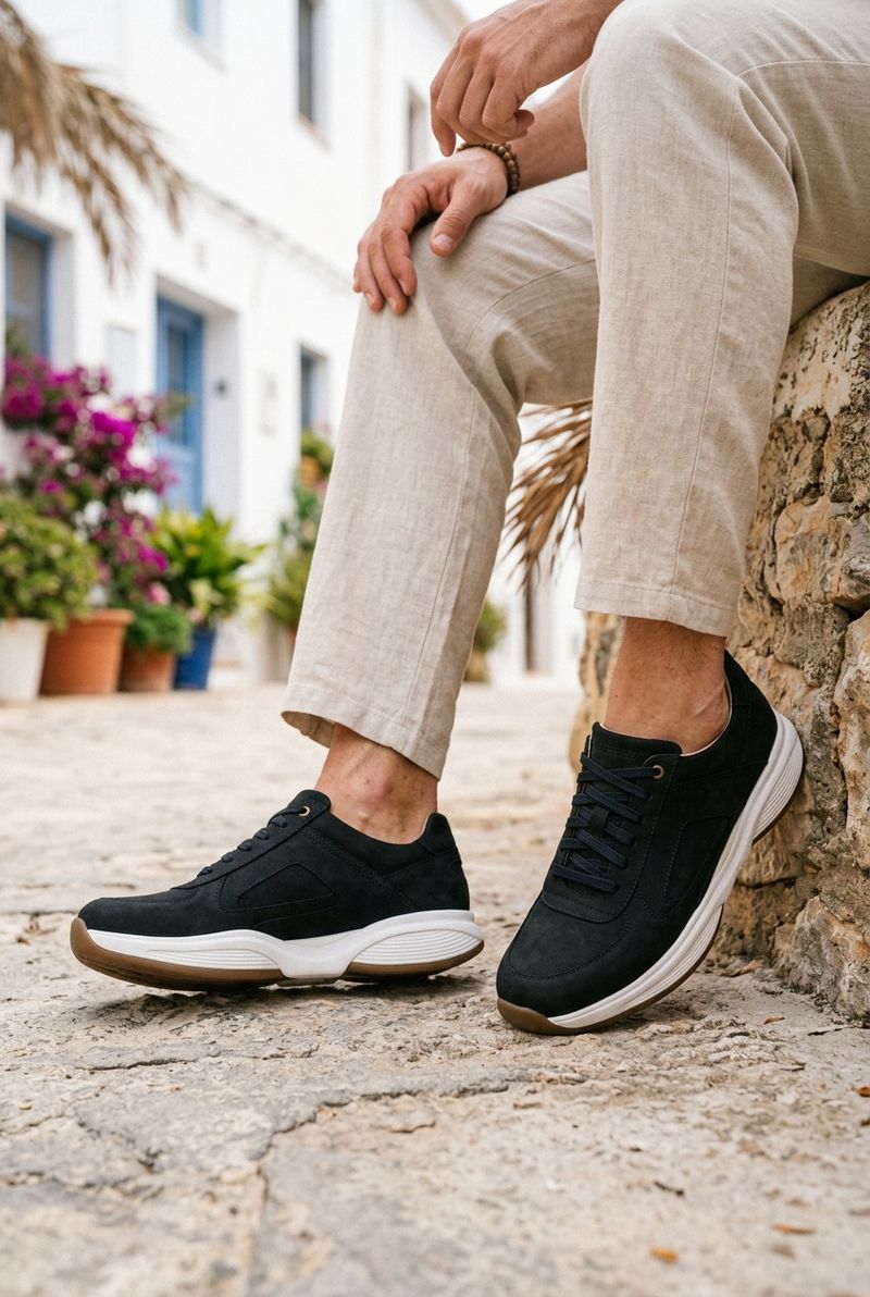 Xsensible SWX23 Sneakers Zwart Heren