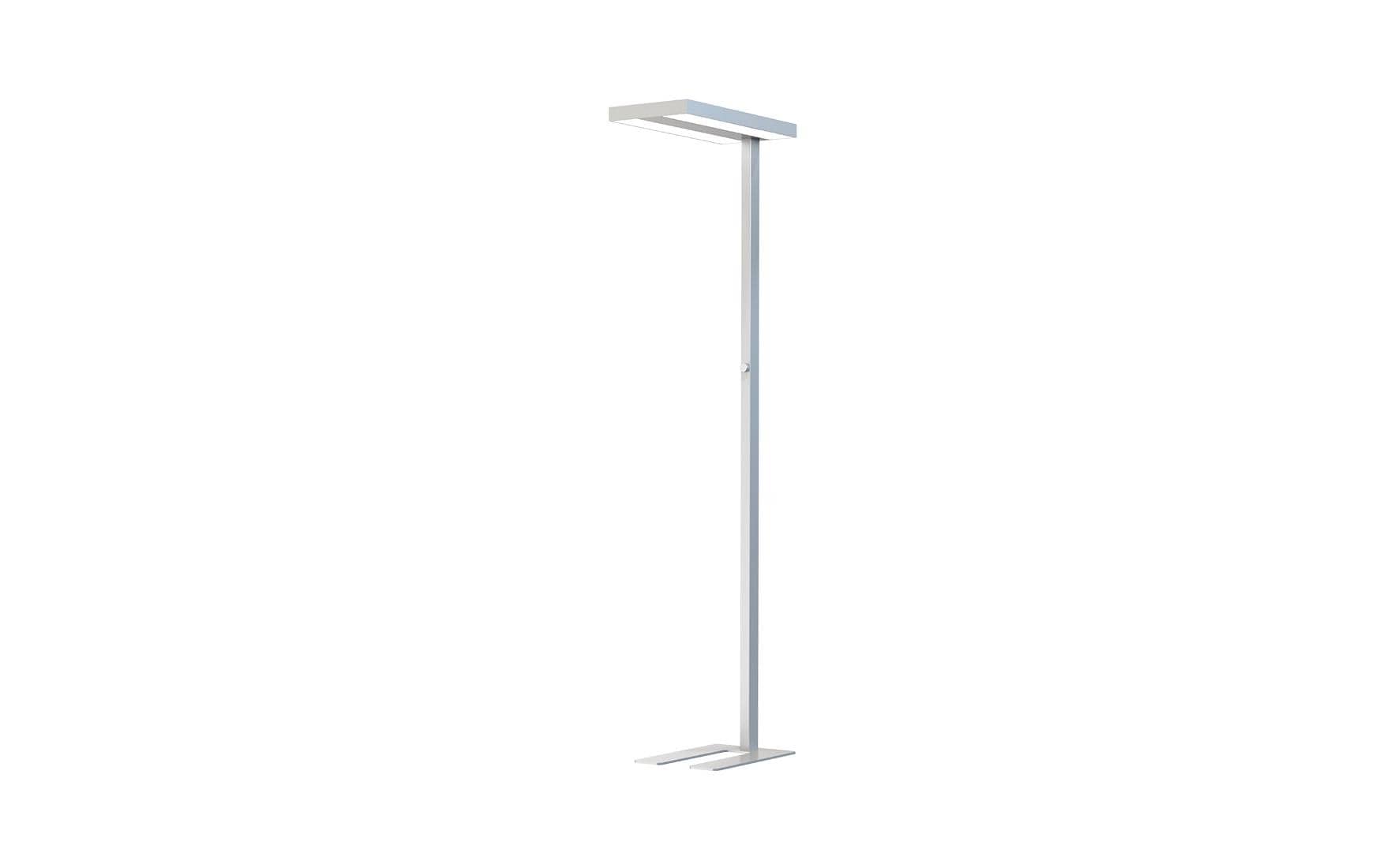 Bürostehleuchte 80W, 4000 Kelvin, Silber<br>Dimmbare Büroleuchte