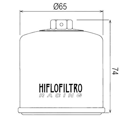 Filtre à huile HifloFiltro HF204RC Racing