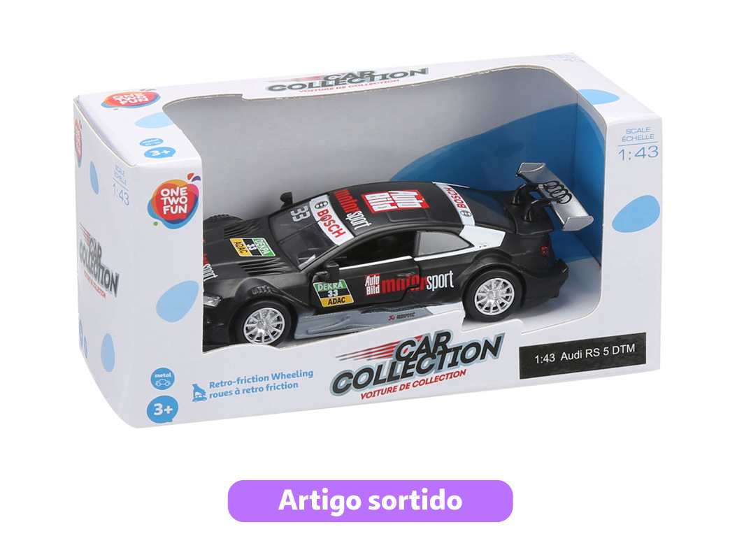 CARRO DE CORRIDA ONE TWO FUN MODELOS SORTIDOS
