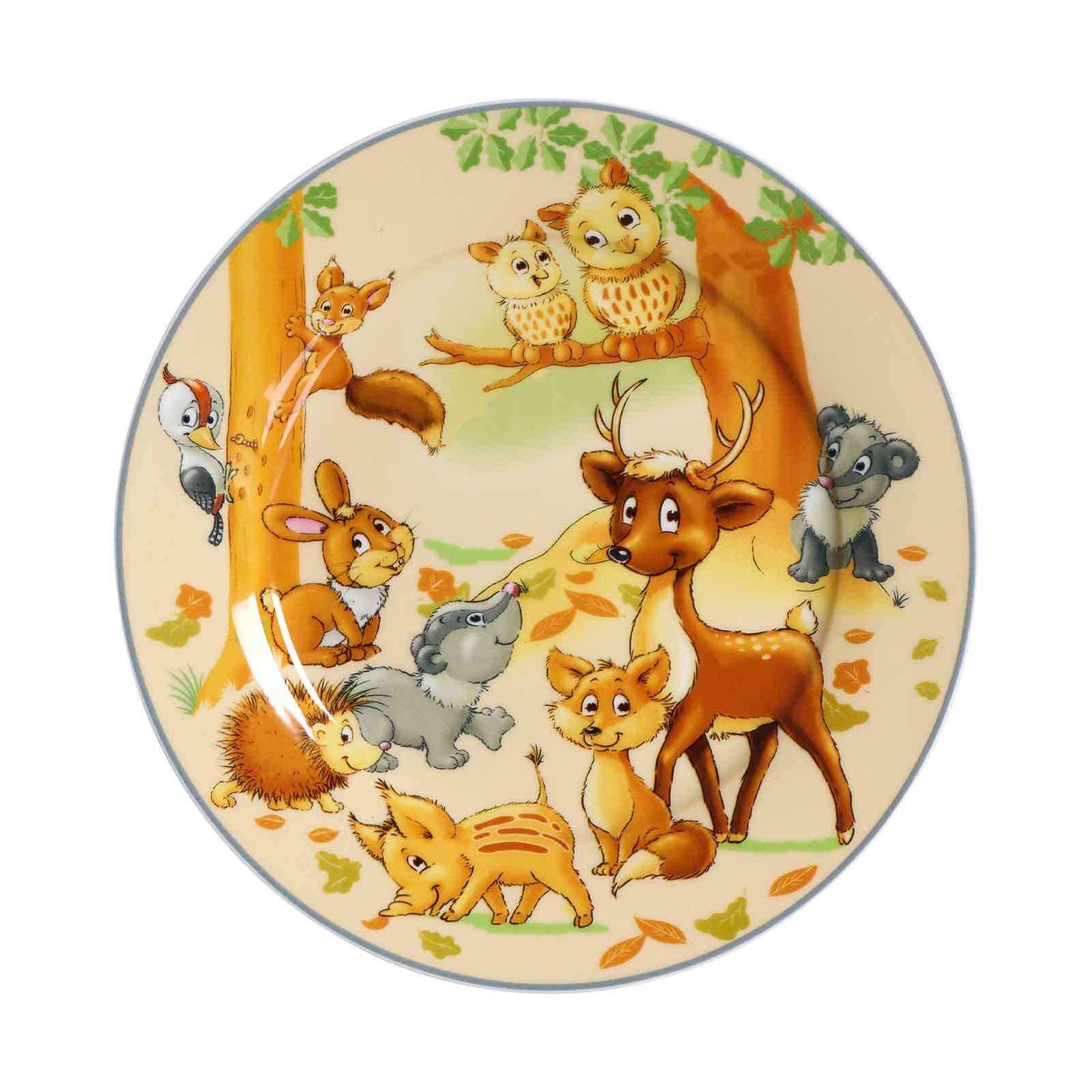 Ritzenhoff & Breker Kindergeschirr Waldtiere 3er Set