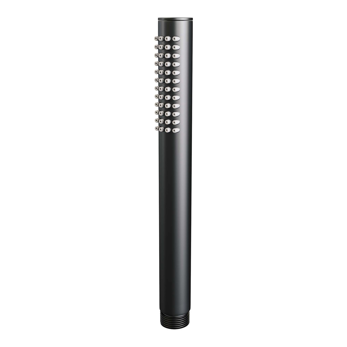 Brauer Stripe inbouw badkraan met badvulcombinatie en staafhanddouche zwart mat