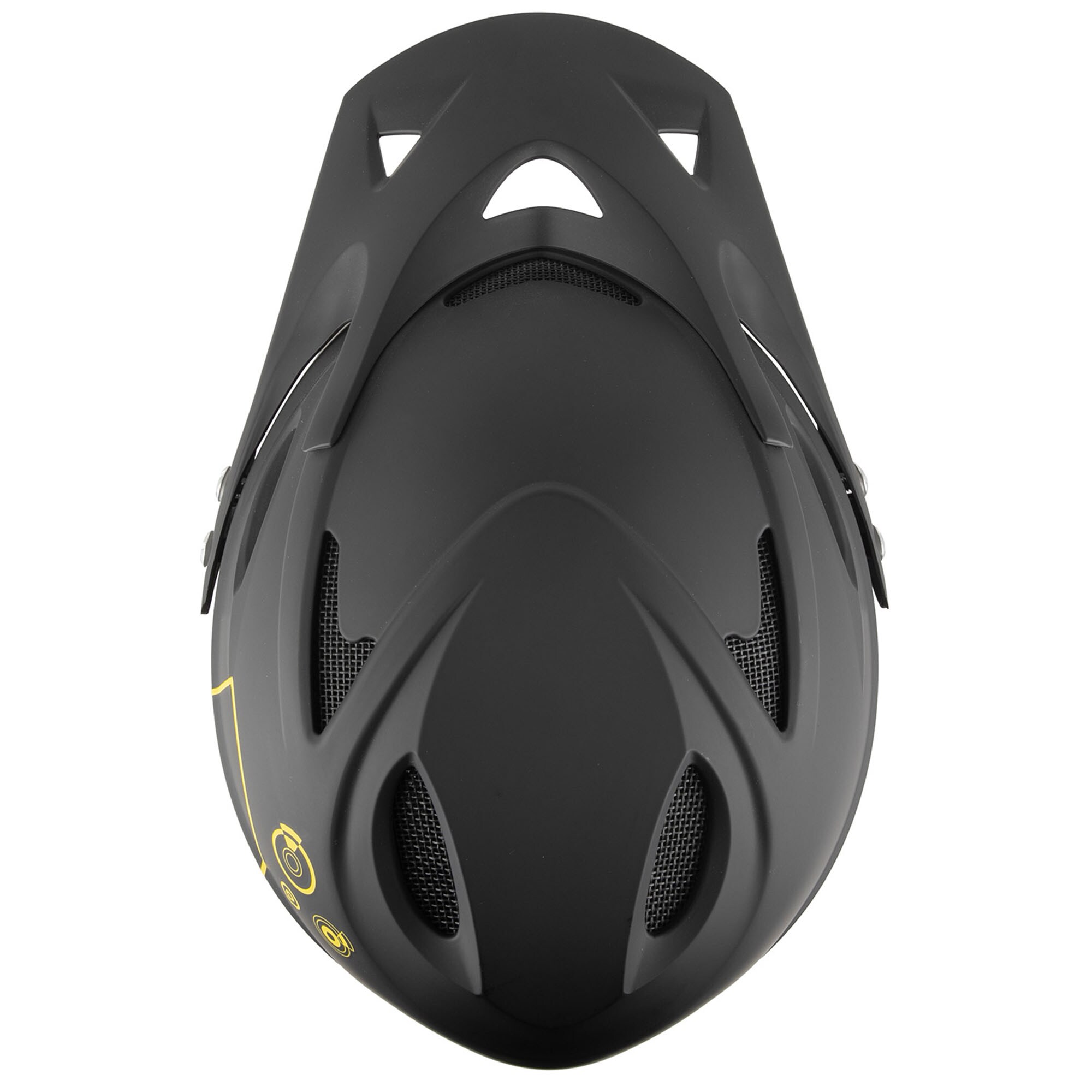 M-Wave Fall Out Fahrradhelm BMX MTB Fahrrad Helm Downhill Fullface Größe L 57-61 cm