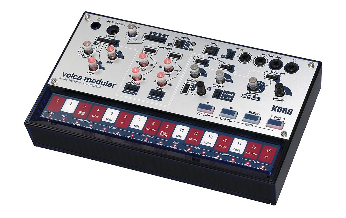 Synthesizer volca modular<br>Semimodularer Analogsynthesizer