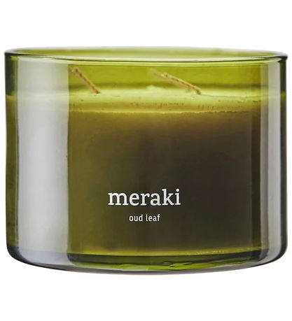 Meraki Duftlys - 340g - Oud Leaf