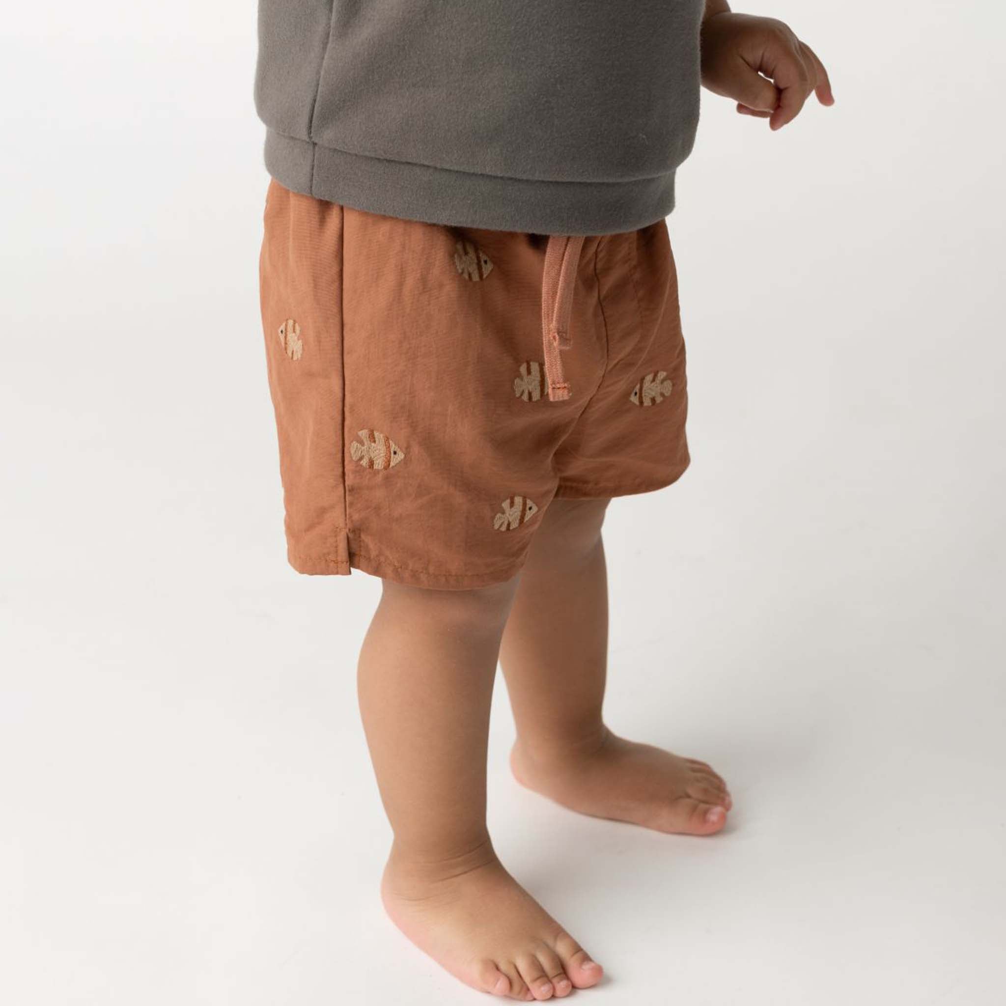 Badehose Wangu Moonfishes Rust